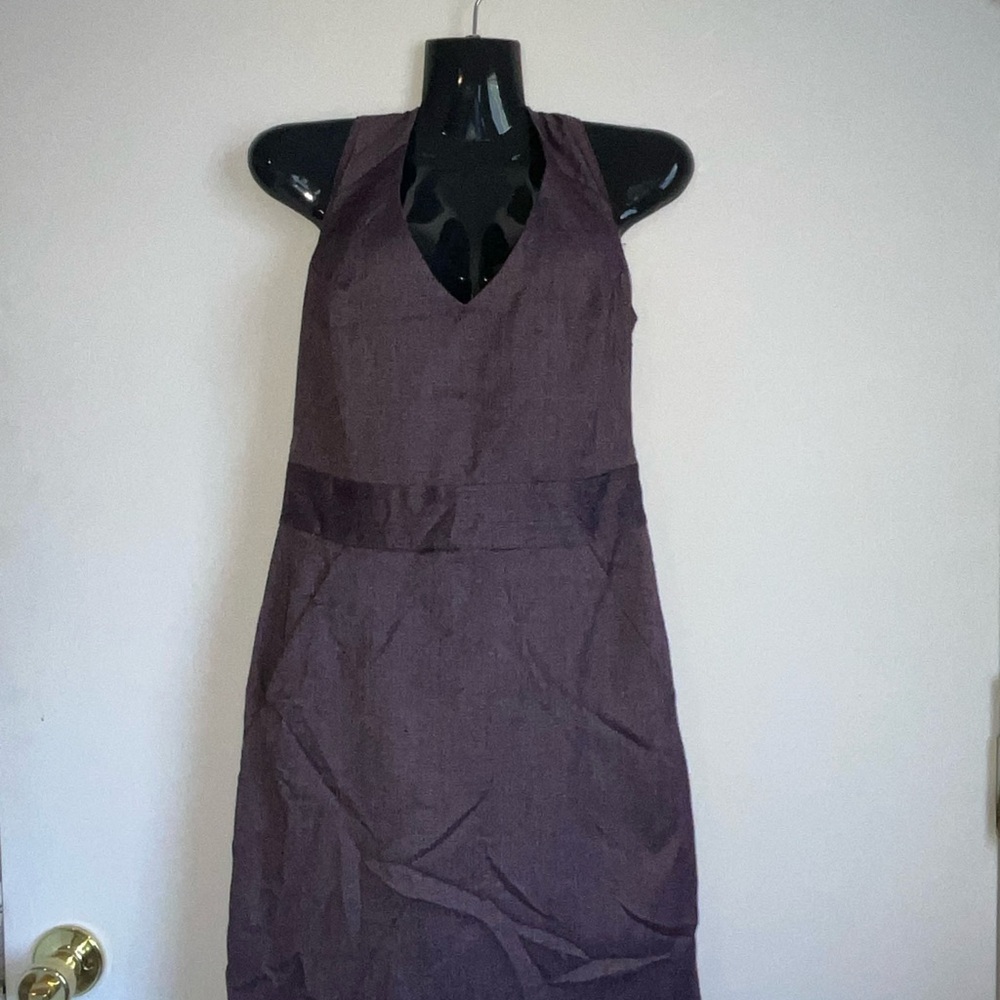 Gap, plumb color,midi dress with a touch of glamour Women’s Size 4